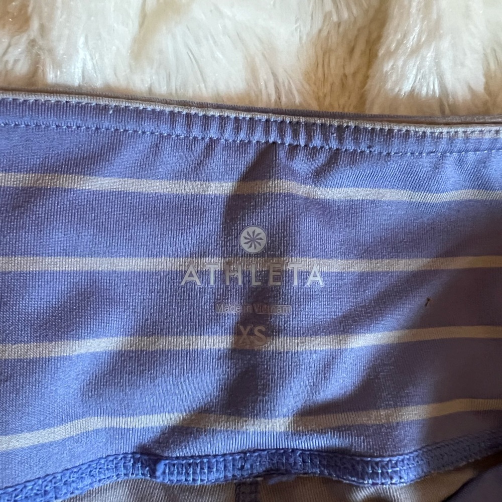 Athleta Chatarunga Crop Capri Leggings Athletic Yoga Running - Picture 3 of 9